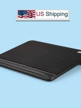Coolertek Laptop Cooling Pad – Dual Blue Silent Big Fans
